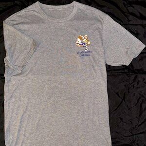 Brand new embroidery logo cotton tshirt Luxurious Lifestyle Creationz One of one